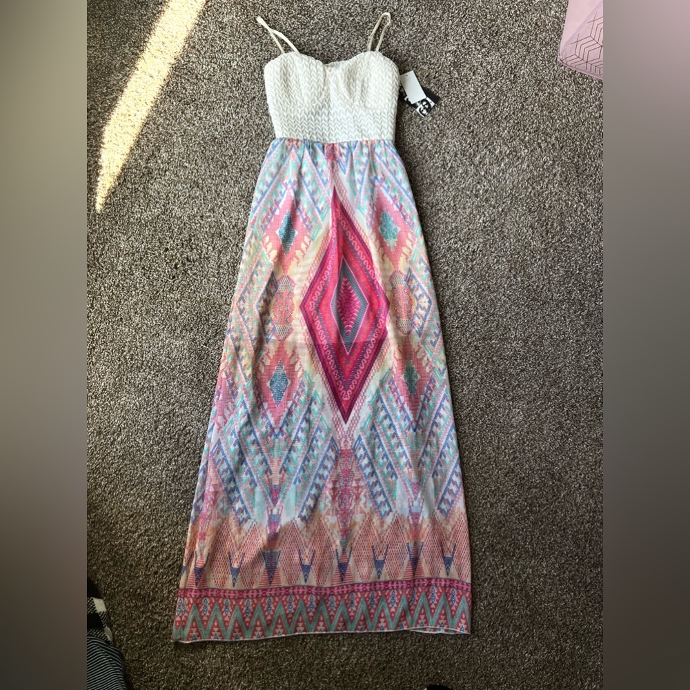 Trixxi long maxi dress NWT